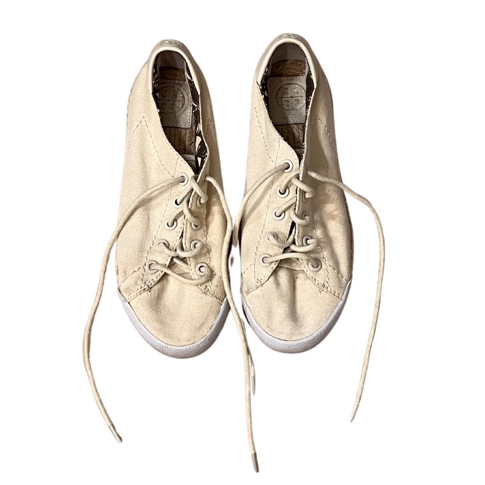 Tory Burch Canvas Espadrille Sneakers